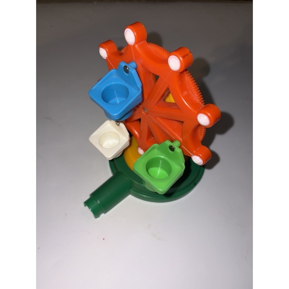 Vintage 1986 Playmates Disney Land Play Set Train Ferris Wheel Part Fisher Price